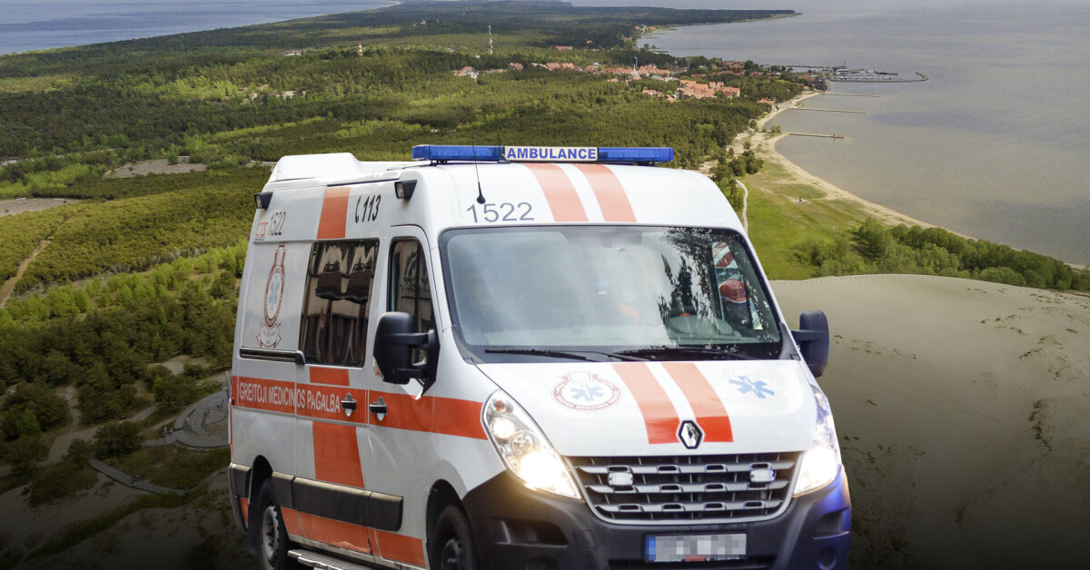 Neringoje budi vos vienas GMP ekipažas: ar to tikrai pakanka?