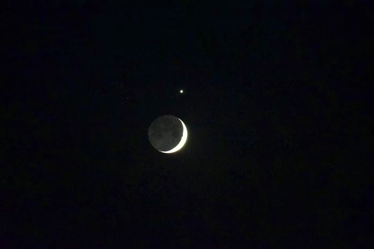 Mond und Venus am Nachthimmel: Seltenes Tête-à-Tête begeistert die Schweiz