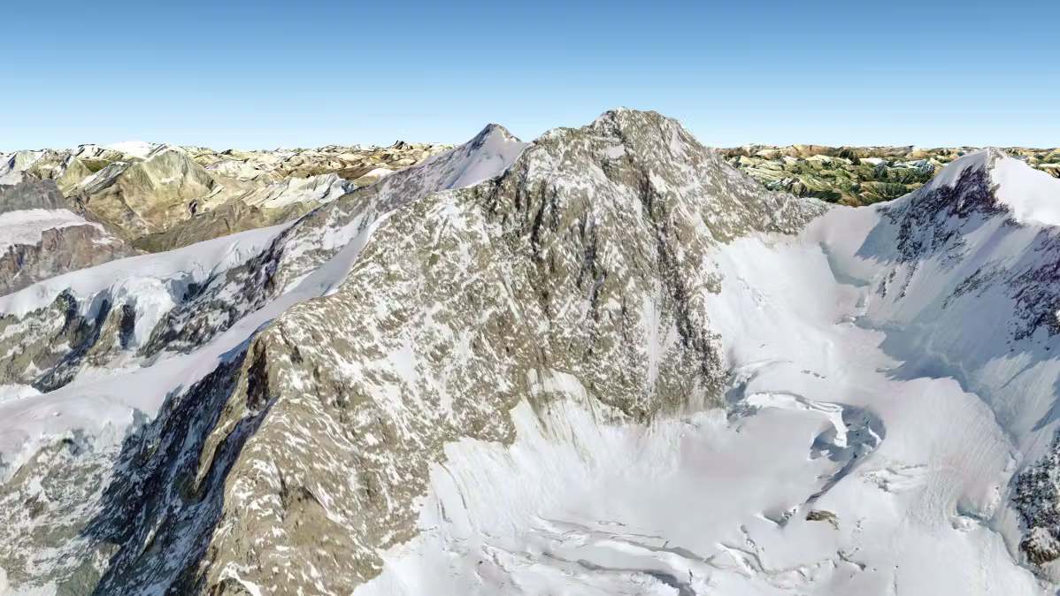 Null-Grad-Grenze klettertNicht mal der höchste Schweizer Berg ist vor der Hitze sicher