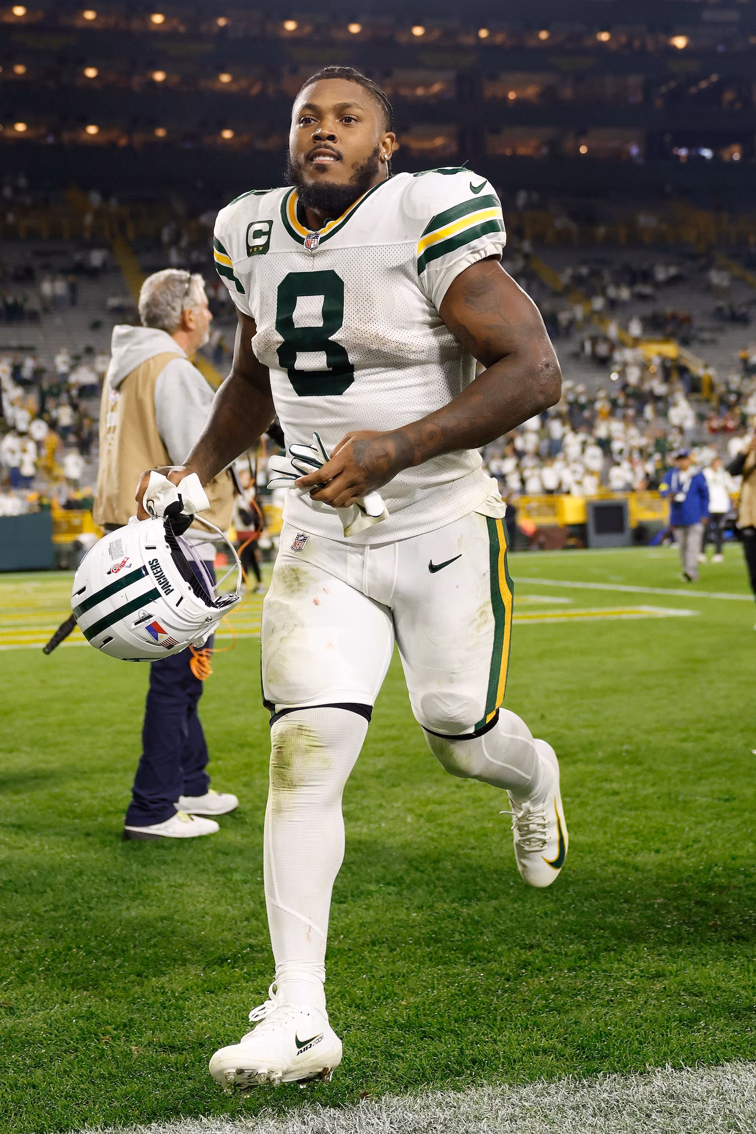 Packers' Josh Jacobs arrested on domestic abuse charges in Wisconsin