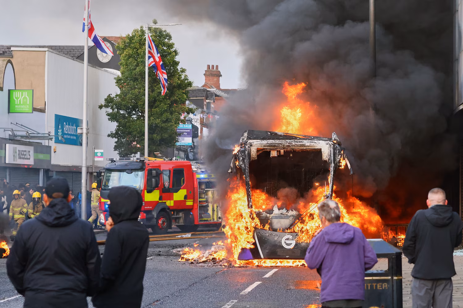 Protests Erupt in Belfast After Sudanese Suspect Arrested in Stabbing