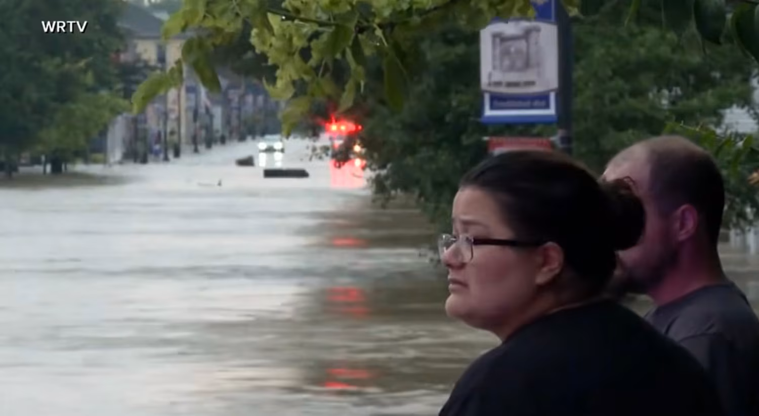 Indiana governor declares disaster emergency as Midwest floodwaters rise