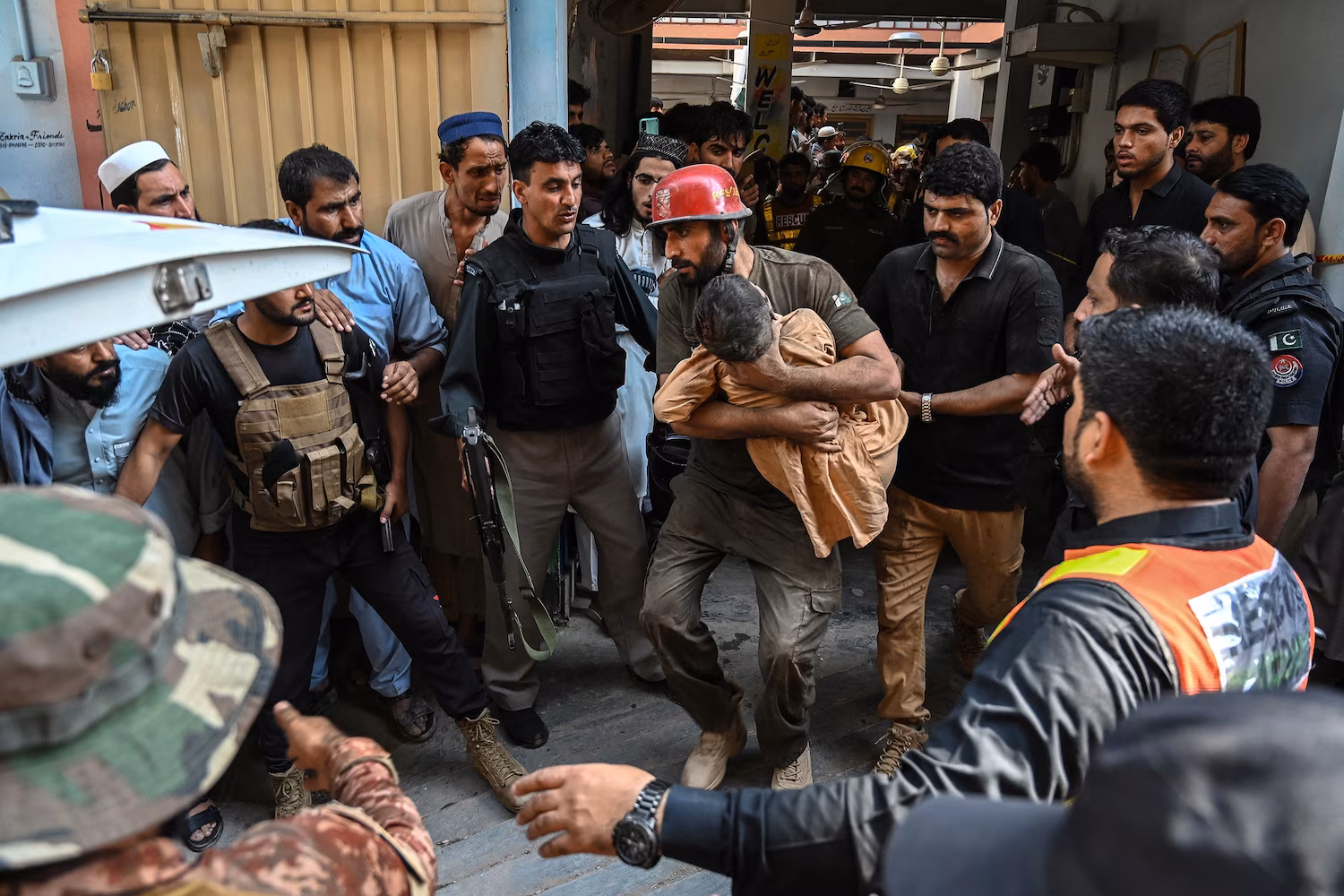 Roof collapse at Pakistan school kills 30 students and 1 teacher
