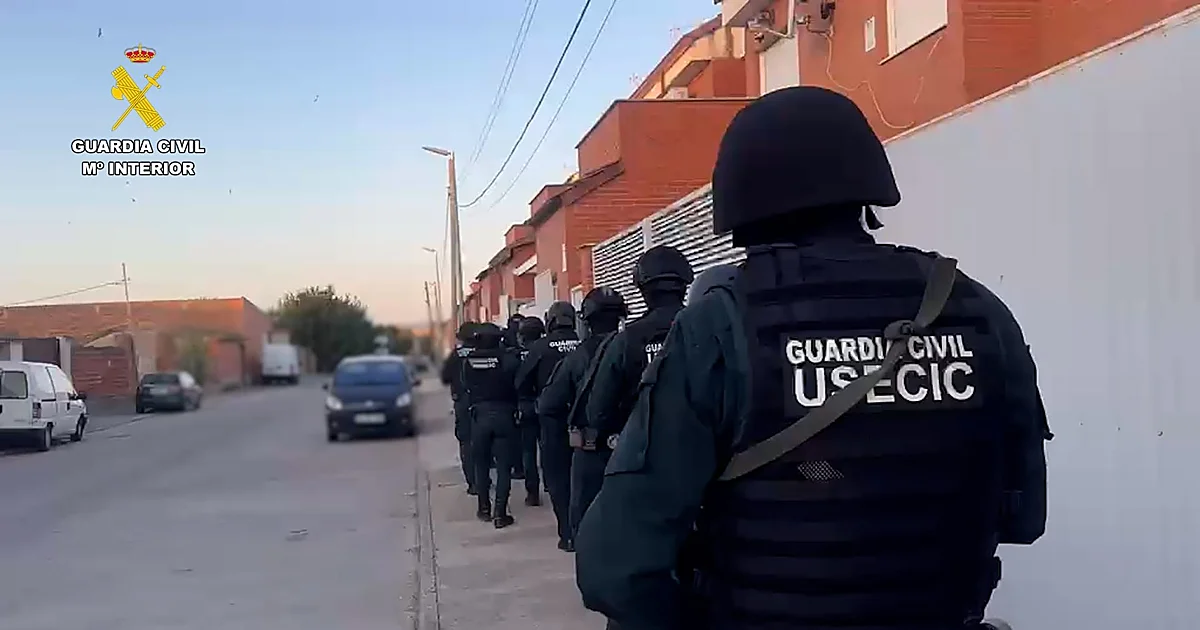 Cae una organización criminal en Torrijos que robaba mercancía de camiones