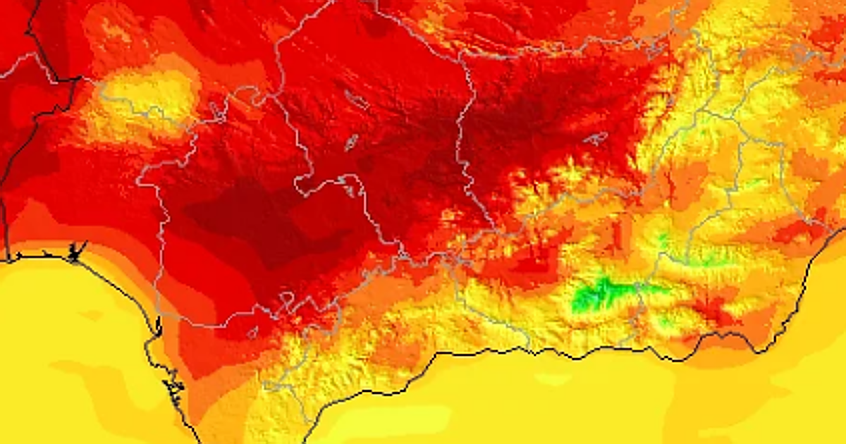 Aviso amarillo por altas temperaturas en Córdoba, Jaén y Sevilla con máximas situadas en 40ºC