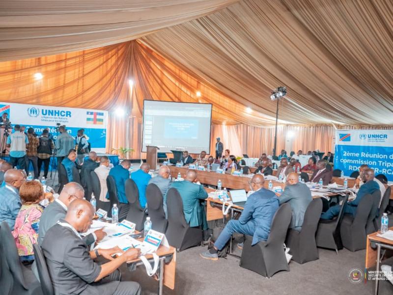 Tripartite RDC-HCR-RCA pour le rapatriement de plus de 20 000 centrafricains réfugiés en RDC