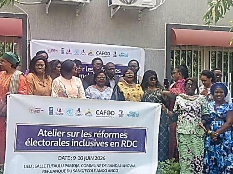 Réformes électorales en RDC : les organisations féminines réclament un système plus inclusif