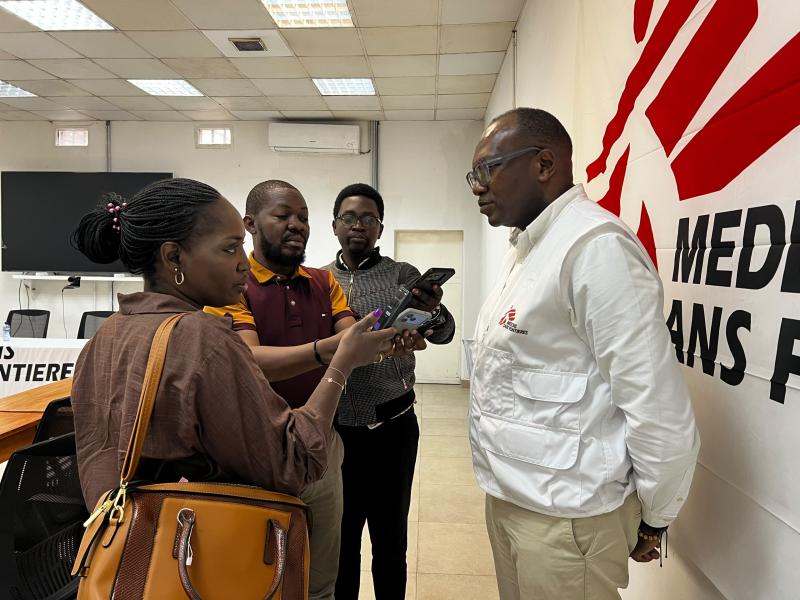 Ebola en RDC: MSF mobilise les médias pour renforcer la lutte contre l'épidémie et se dit prête à intensifier son appui à la riposte