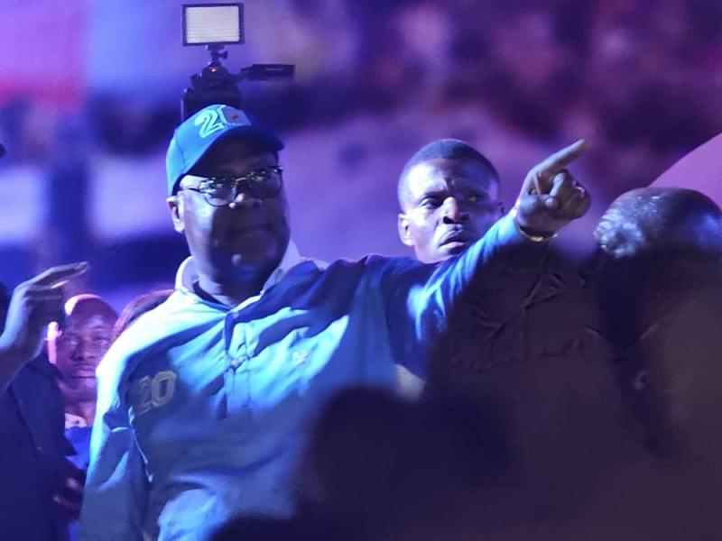 Felix Tshisekedi avait assisté à la finale PSG-Arsenal