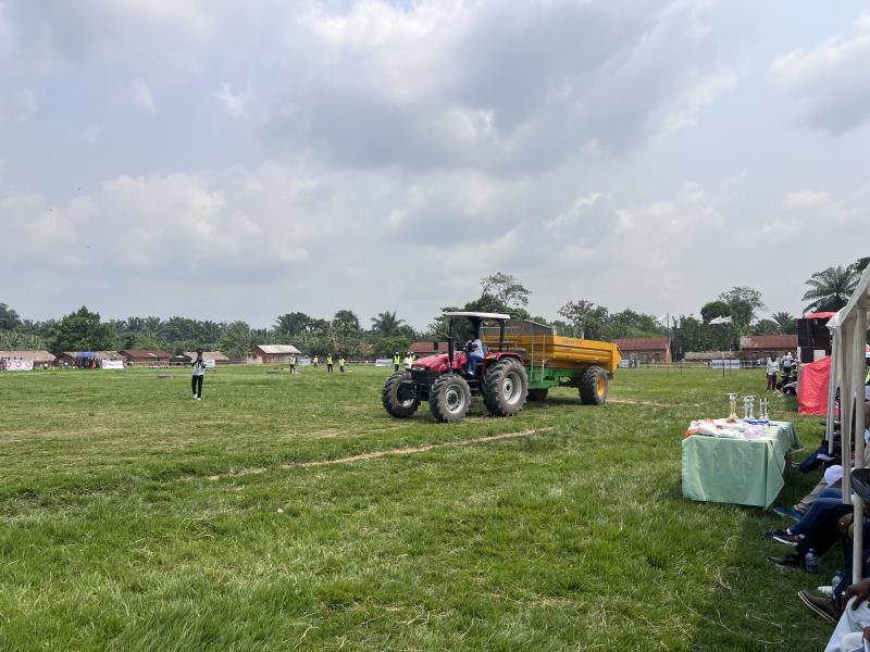 RDC : lancement des éliminatoires de la 4ème édition de la Course des Tracteurs dans les 7 sites agricoles de GBE Agri