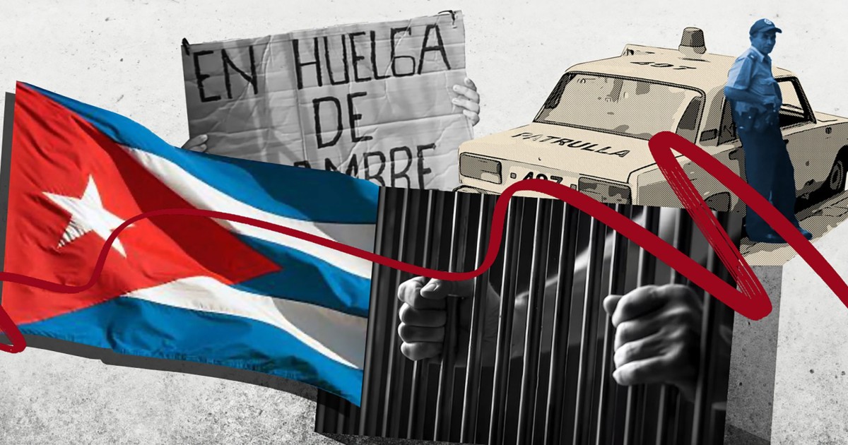 "¡Violadores de los derechos humanos!": grita activista en cárcel cubana