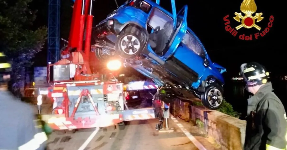 Con l'auto nel lago di Como dopo un frontale, morto un 37enne. Arrestato il conducente della seconda vettura