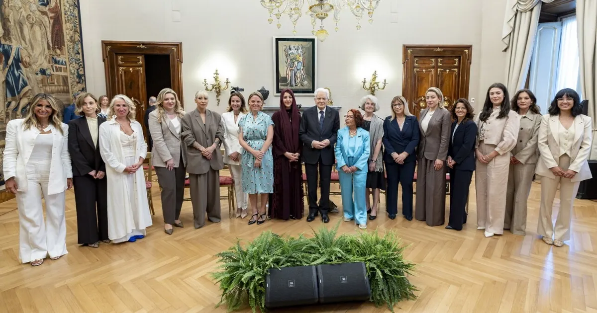 Mattarella riceve le vincitrici della XXXVIII edizione del Premio Marisa Bellisario