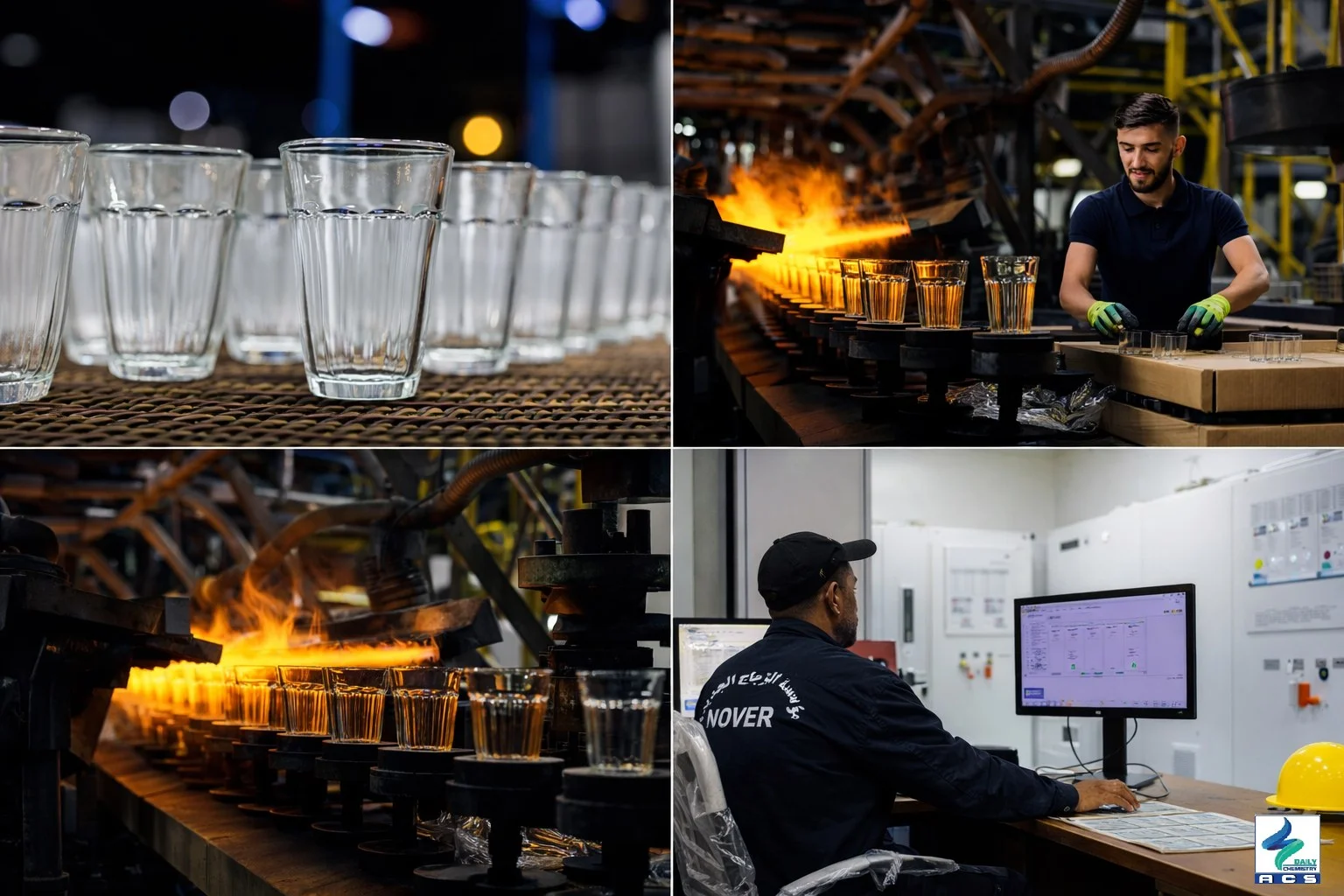 Verre pressé : l’usine Nover de Chlef relance sa production après la rénovation de son four