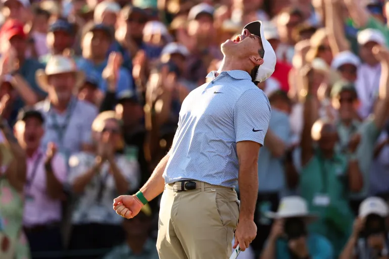 Golf: Rory McIlroy fourth player to win consecutive Masters