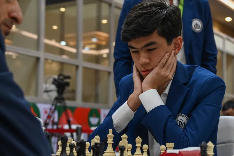Uzbek chess grandmaster Sindarov sets up world title match with Gukesh