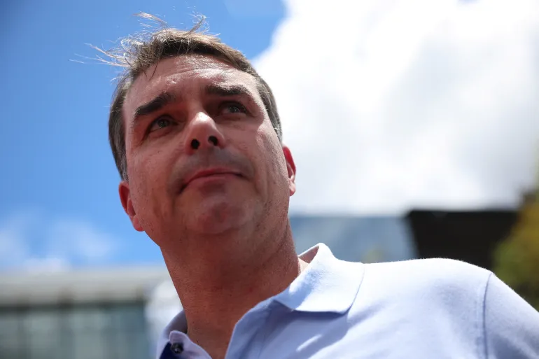 Brazil’s police open a probe into presidential candidate Flavio Bolsonaro