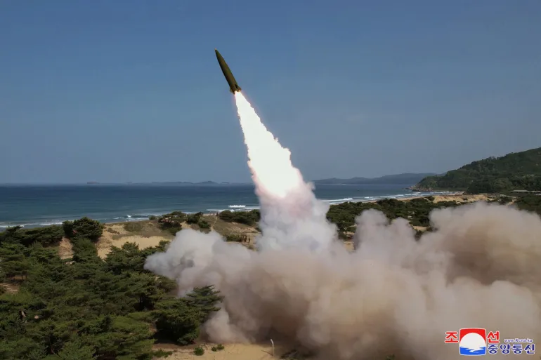 North Korea launches ballistic missiles towards sea off its east coast