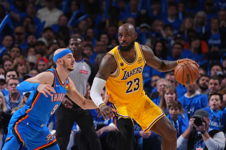 NBA Playoffs: OKC Thunder overpower LA Lakers to take 1-0 lead