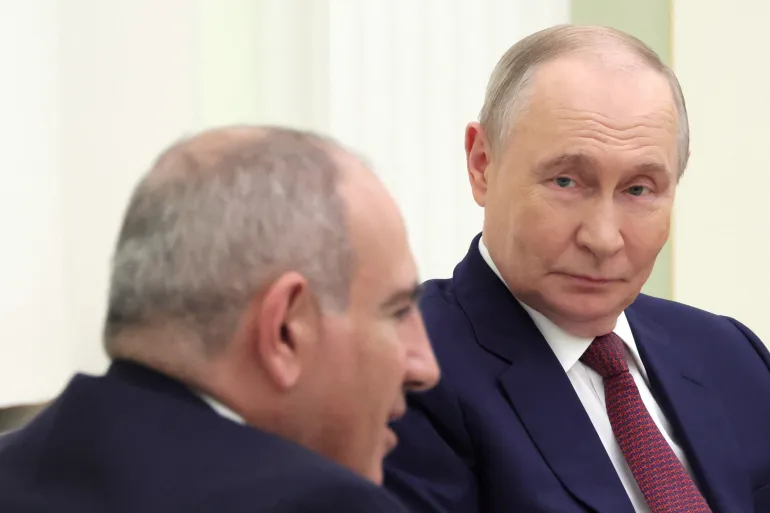 Armenian PM rejects Russia’s demand for EU referendum as relations nosedive