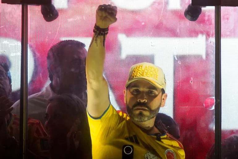 Celebration, shock and scepticism follow Colombia’s presidential election