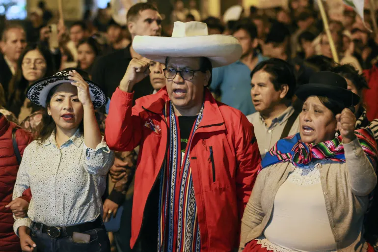 Left-wing candidate Roberto Sanchez concedes Peru vote to Keiko Fujimori