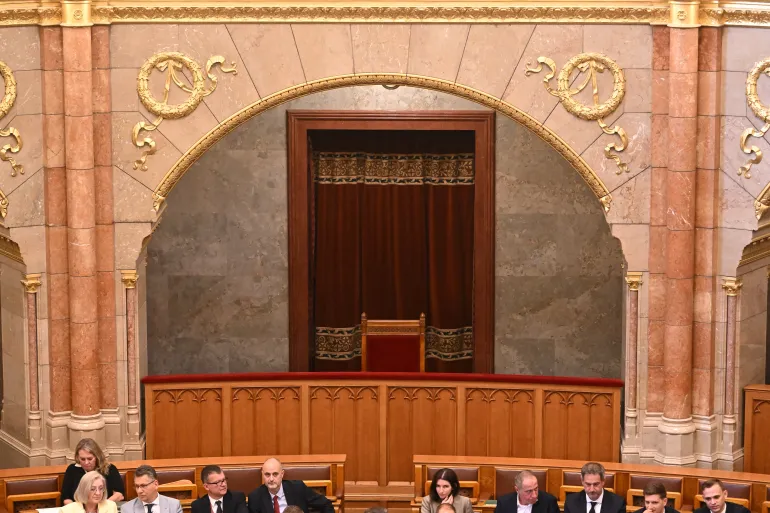 Hungary’s parliament votes to oust president in latest anti-Orban move