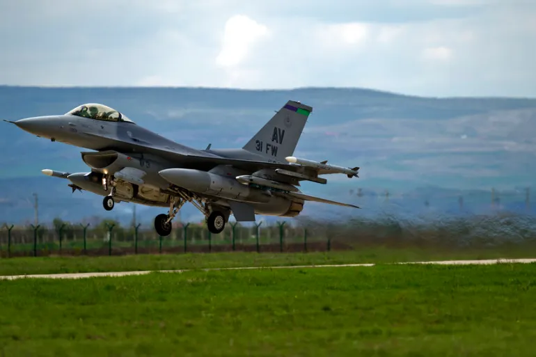 Romanian jet fighter shoots down suspected Russian drone