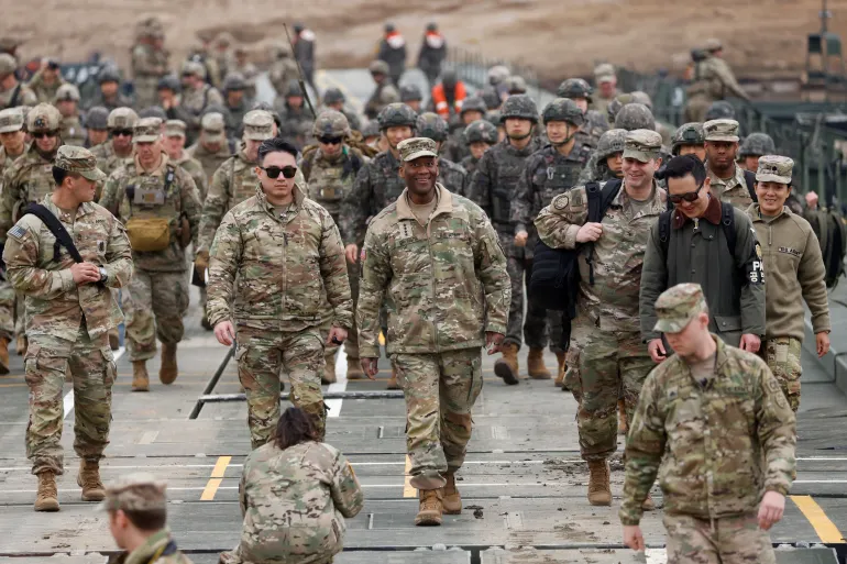 Democrats rebuke Trump over scaling back military drills with South Korea