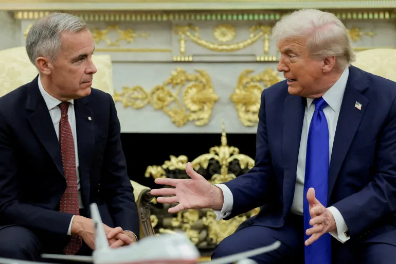 Trump and Carney speak ahead of US tariff deadline