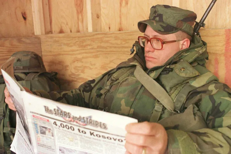 Publisher of US military newspaper resigns over differences with government