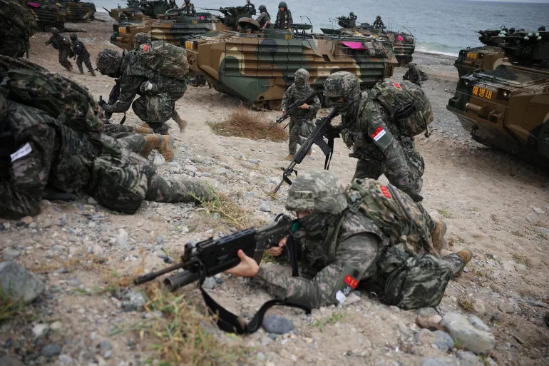South Korea says US cancelled joint marine exercise due to Iran war