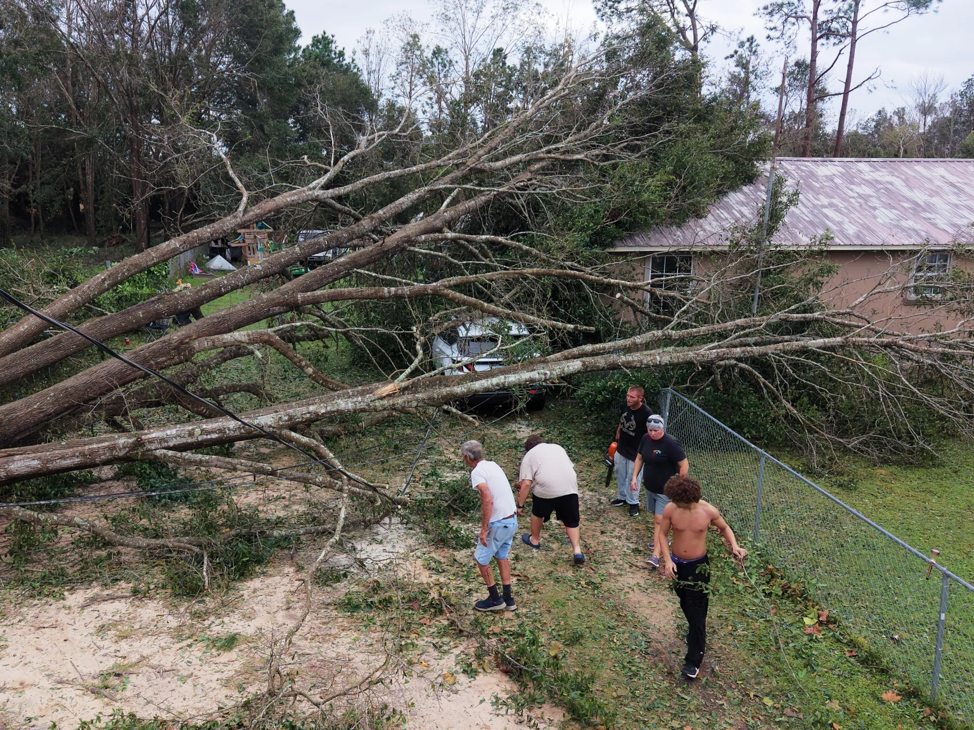 Hurricane Isaias leaves trail of destruction across the US Gulf Coast