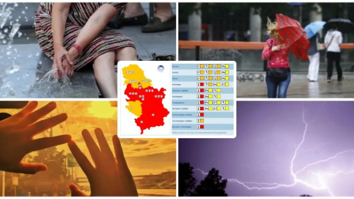 Šok preokret, temperatura pada i do 15 stepeni: Pljuskovi se vraćaju, biće najjači od ovog datuma
