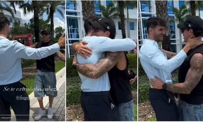 Fabio Agostini se reencuentra con Hugo García tras ganar LCDLF