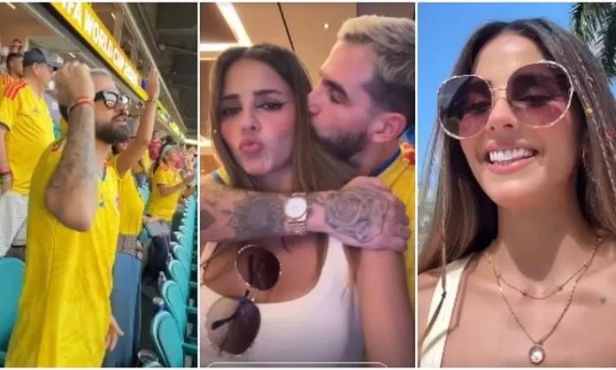 Luciana Fuster y Juan Morelli asisten a su primer Mundial