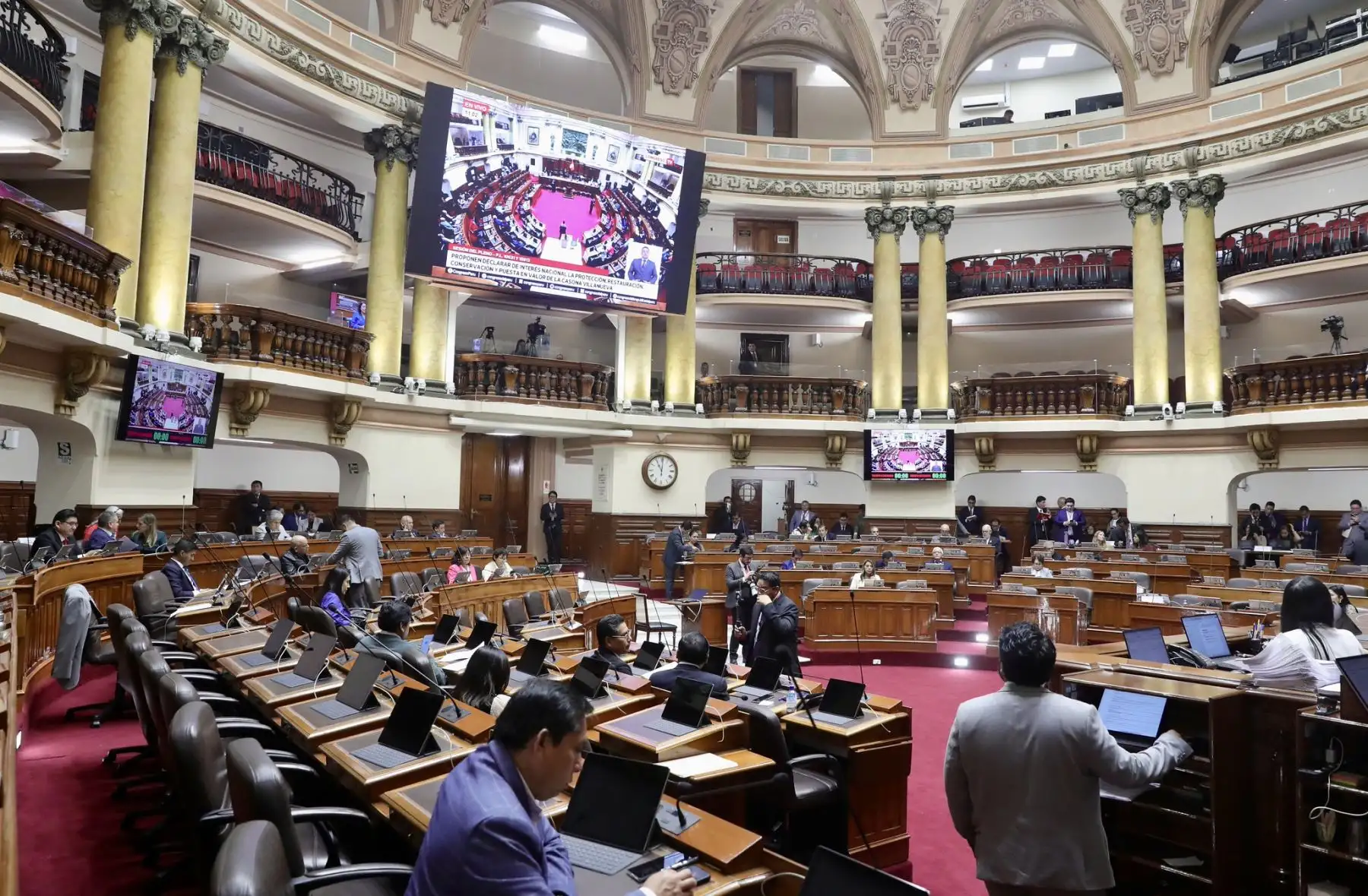 Congreso inicia mañana lunes semana de representación del mes de junio