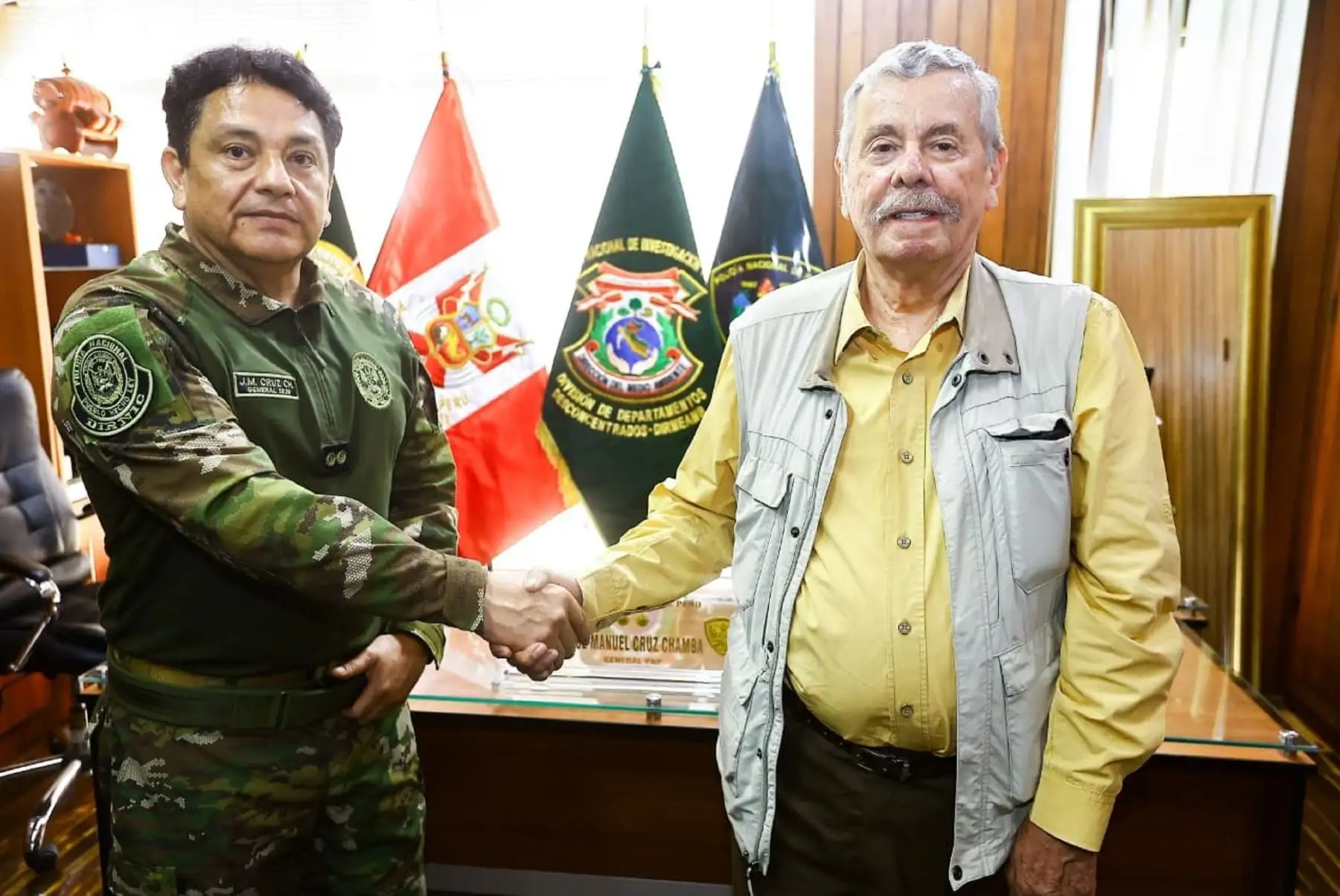 Congreso y PNP articulan esfuerzos para lucha contra la minería ilegal