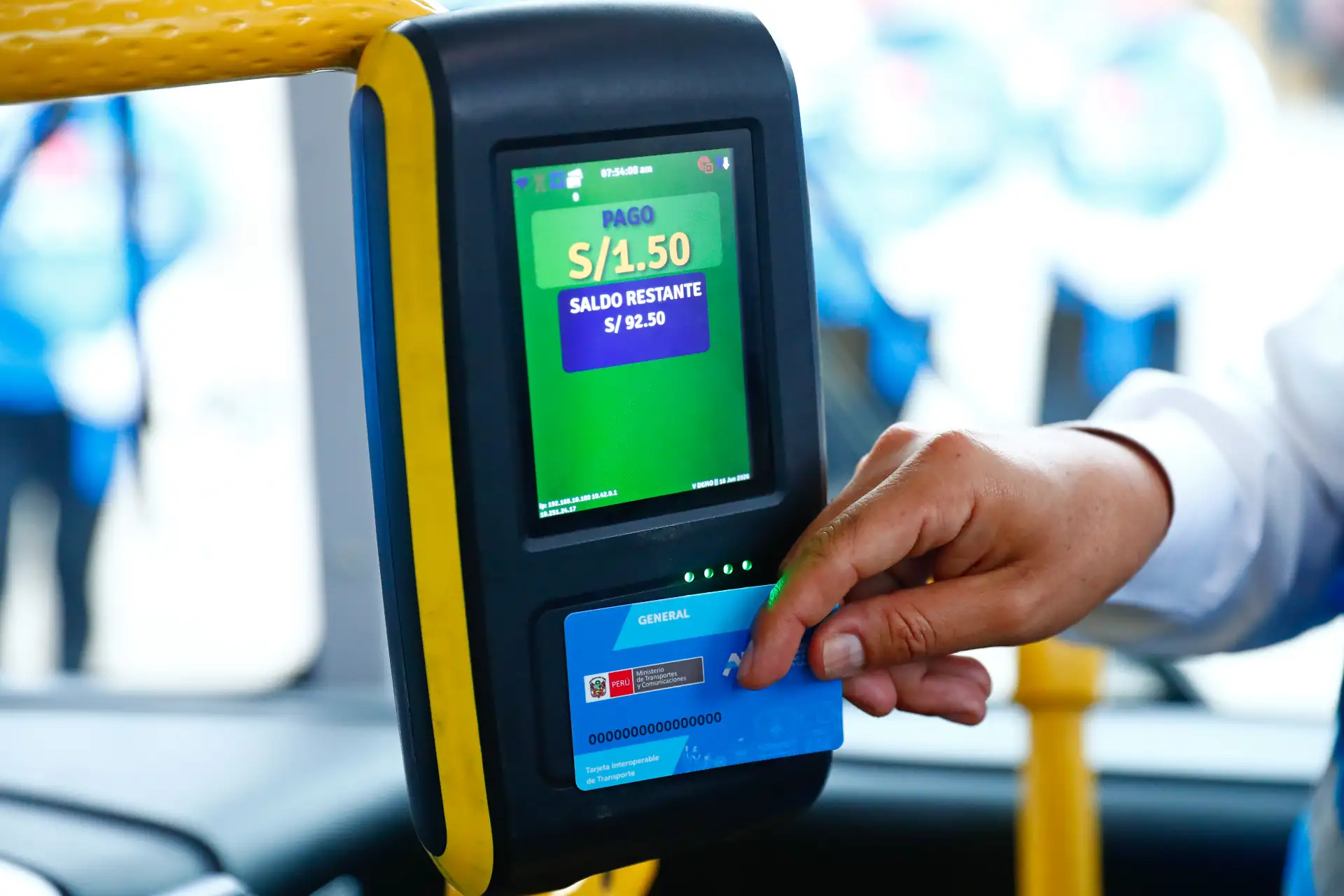 ATU prueba tarjeta única para pago de pasaje en Los Chinos, Metropolitano y Línea 2