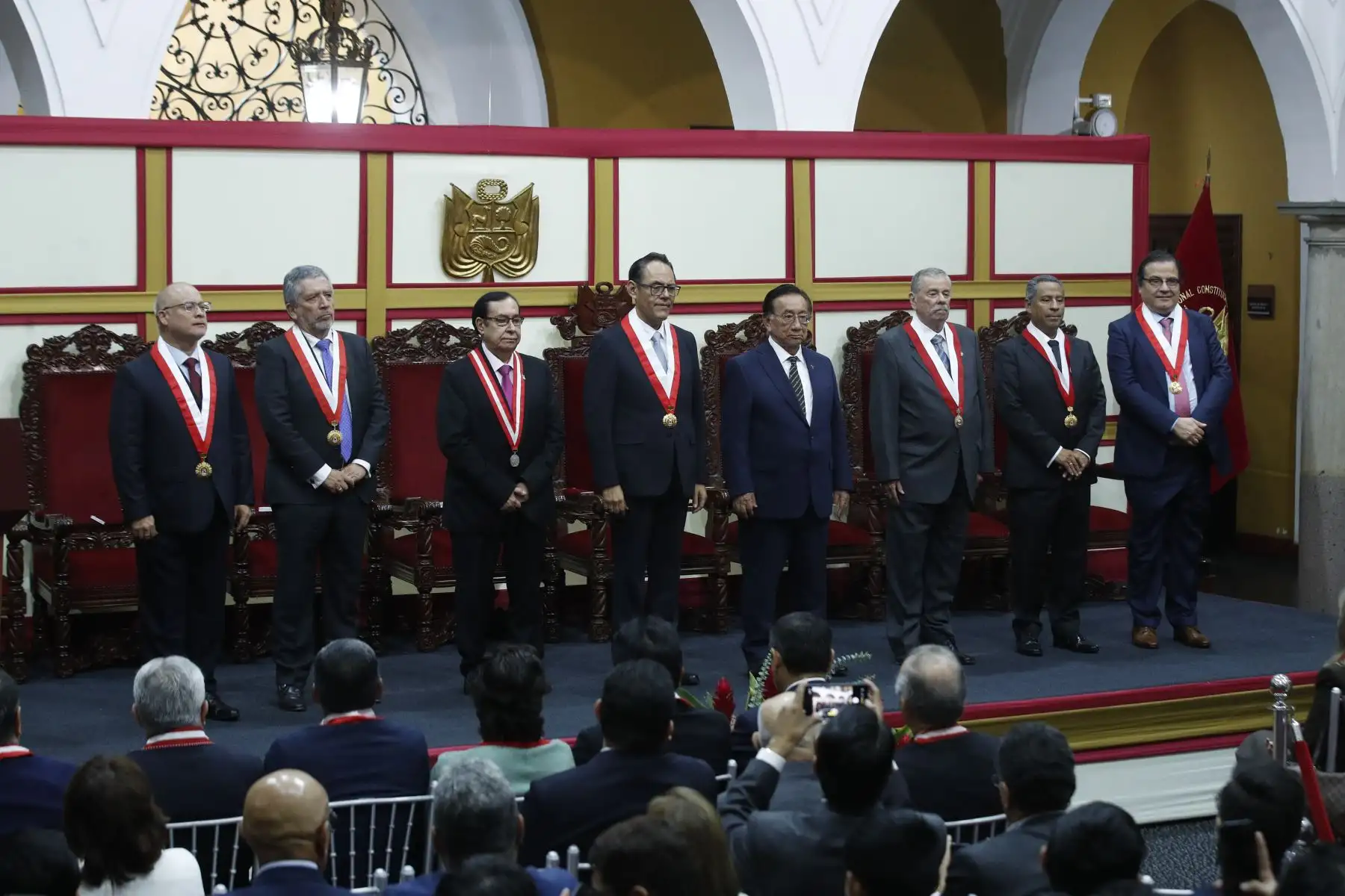 Presidente José María Balcázar participó en ceremonia por el 30.º aniversario del Tribunal Constitucional