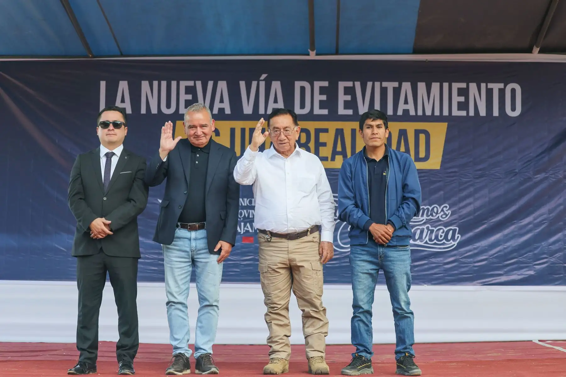 Presidente Balcázar participó en la declaratoria de viabilidad del proyecto vial de la zona urbana I de El Molino