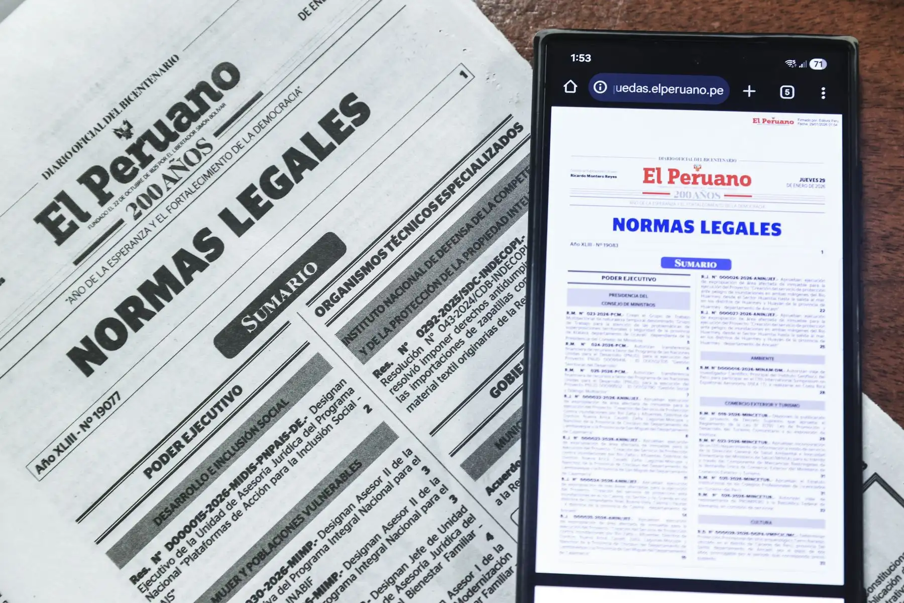 Estas son las normas legales más importantes del miércoles 1 de julio de 2026