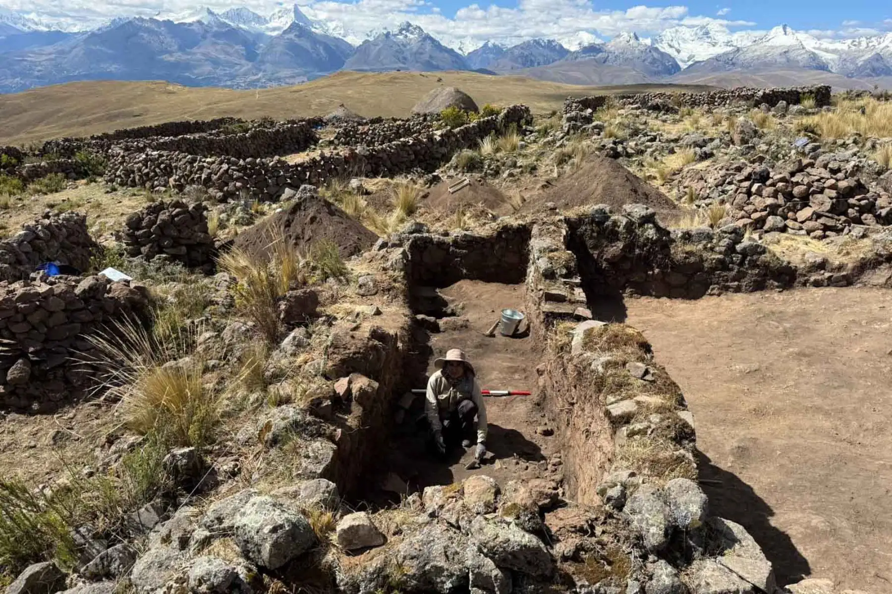 Hallazgo arqueológico en Áncash revela dinámica sociocultural de la Cordillera Negra