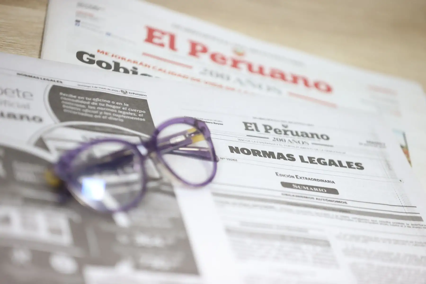 Estas son las normas legales más importantes del viernes 3 de julio del 2026