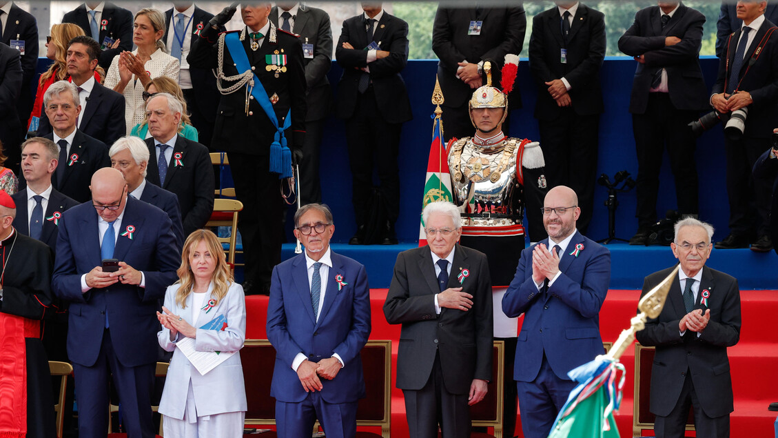 2 giugno: l'omaggio di Meloni e della politica, polemica sulle assenze - Notizie - Ansa.it