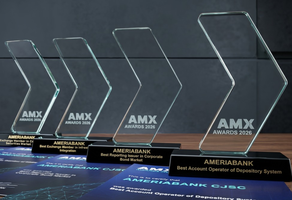 Ameriabank Won in 4 Categories at AMX Awards 2026