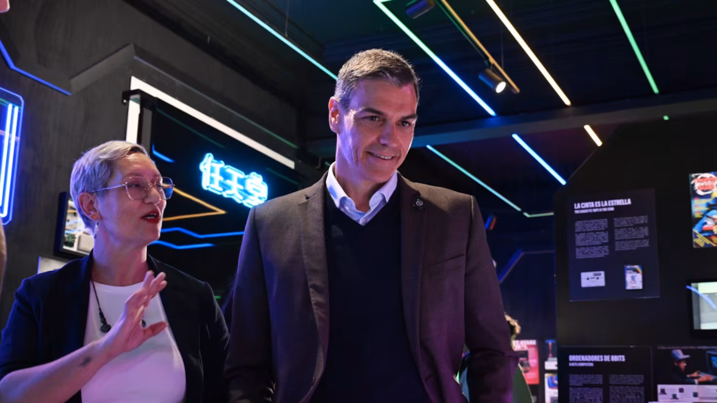 Pedro Sánchez, comprometido con el videojuego: “El Gobierno va a seguir impulsando esta industria”
