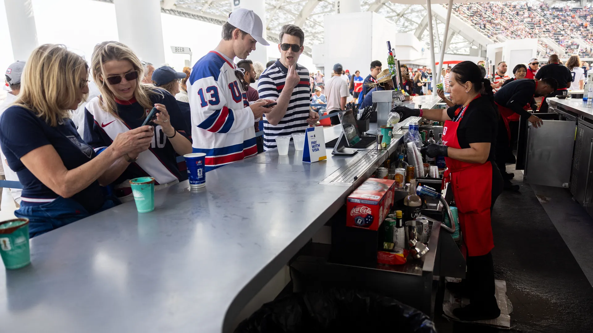 Welcome to America, World Cup visitors. Don't forget to tip