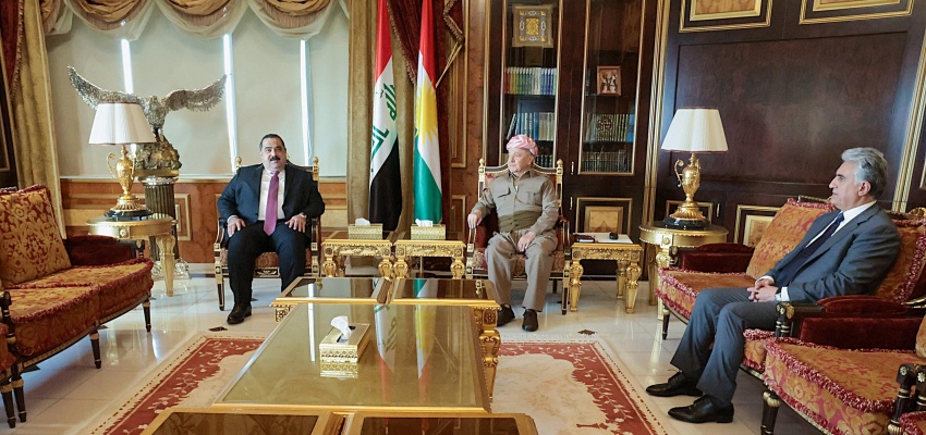 السامرائي يلتقي مسعود بارزاني في أربيل ويبحثان تطورات المرحلة السياسية » وكالة بغداد اليوم الاخبارية