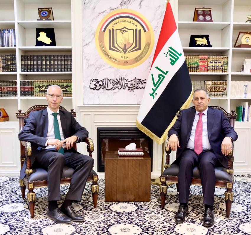 مستشار الأمن القومي يبحث مع السفير الألماني تعزيز الشراكة الأمنية بين بغداد وبرلين » وكالة بغداد اليوم الاخبارية